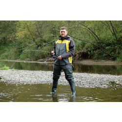 Фото: “Костюм Фиш Про, таслан, серо-желтый”