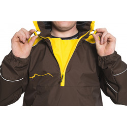 Фото: “Костюм Шторм, нейлон, коричнево-желтый”