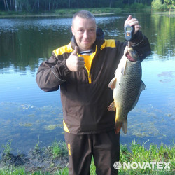 Фото: “Костюм Шторм, нейлон, коричнево-желтый”