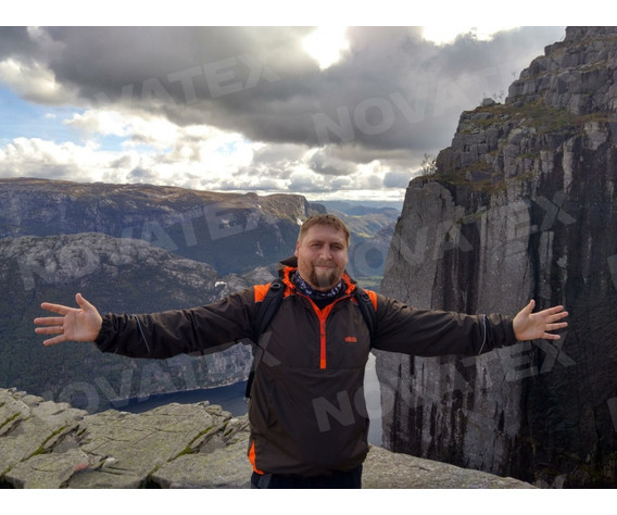 Фото: “Костюм Шторм, нейлон, коричнево-оранжевый”, купить в интернет магазине