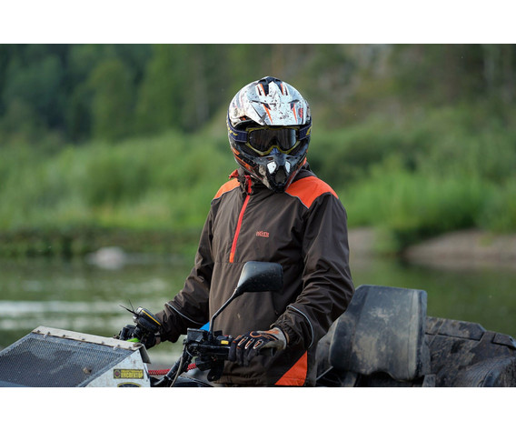 Фото: “Костюм Шторм, нейлон, коричнево-оранжевый”, купить в интернет магазине