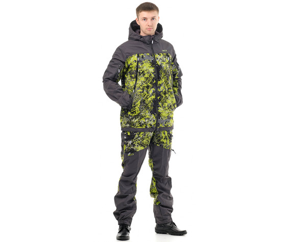 Фото: “Костюм Экстрим, алова, серо-салатовый”, купить в интернет магазине