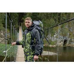 Фото: “Костюм Экстрим, алова, серо-салатовый”