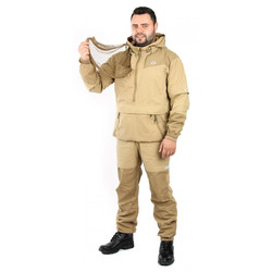 Фото: “Костюм Элит Барьер 2021, смесовая, светло-бежевый”, купить в интернет магазине