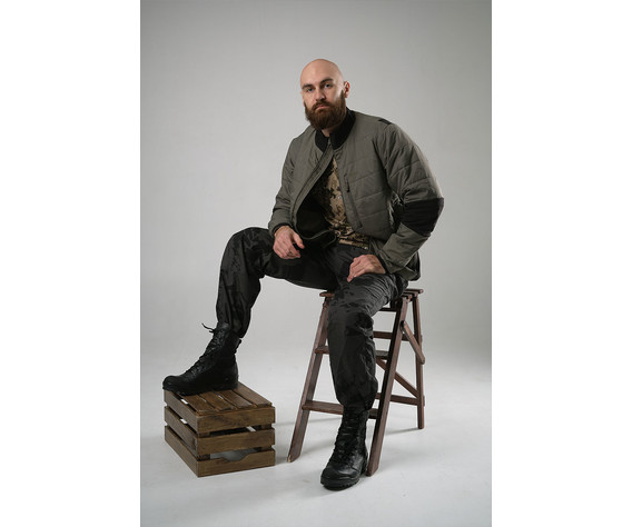 Фото: “Куртка Шерман, нейлон, олива”, купить в интернет магазине