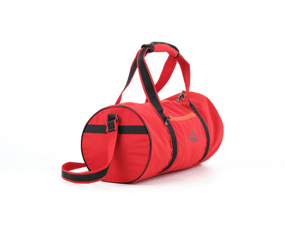 Фото: “Сумка Пайер дорожная тубус, таслан, красная/оранжевый”, купить в интернет магазине