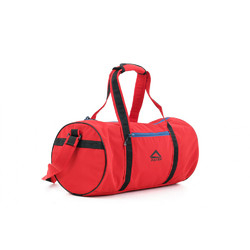 Фото: “Сумка Пайер дорожная тубус, таслан, красная/синий”