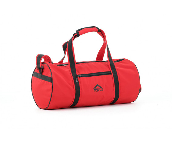 Фото: “Сумка Пайер дорожная тубус, таслан, красная/черный”, купить в интернет магазине