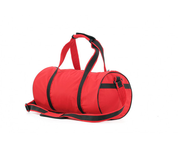 Фото: “Сумка Пайер дорожная тубус, таслан, красная/черный”, купить в интернет магазине