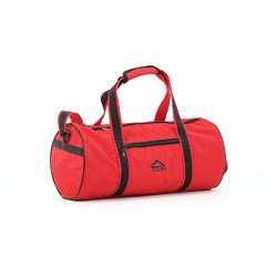 Фото: “Сумка Пайер дорожная тубус, таслан, красная/черный”