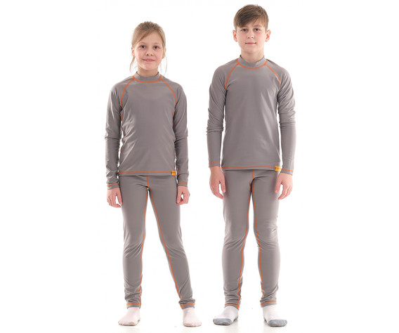 Фото: “Термобелье детское Балу, флис-стрейч, серый”, купить в интернет магазине