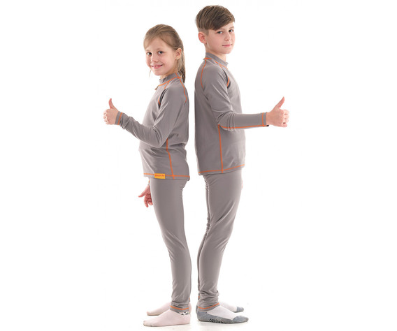 Фото: “Термобелье детское Балу, флис-стрейч, серый”, купить в интернет магазине