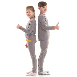 Фото: “Термобелье детское Балу, флис-стрейч, серый”