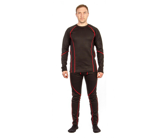 Фото: “Термобелье мужское Полярник 2020, флис-стрейч, черный”, купить в интернет магазине