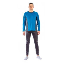 Фото: “Термобелье мужское Baikal, флис-сэндвич, графит/синий”, купить в интернет магазине