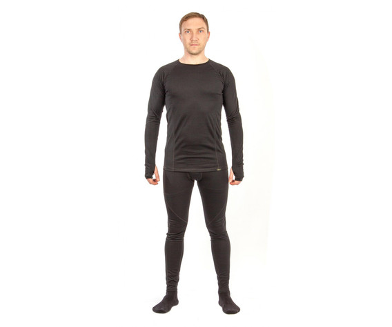 Фото: “Термобелье мужское Defender, трикотаж, черный”, купить в интернет магазине