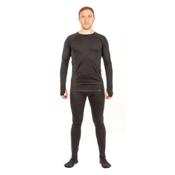 Фото: “Термобелье мужское Defender, трикотаж, черный”