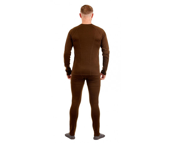 Фото: “Термобелье мужское Target, шерсть мериноса, коричневый”, купить в интернет магазине