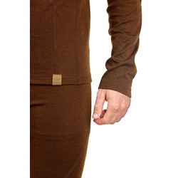 Фото: “Термобелье мужское Target, шерсть мериноса, коричневый”