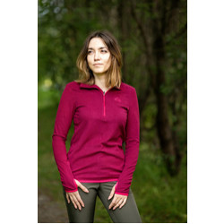 Фото: “Толстовка женская Тахо, флис 150гр, темная фуксия”