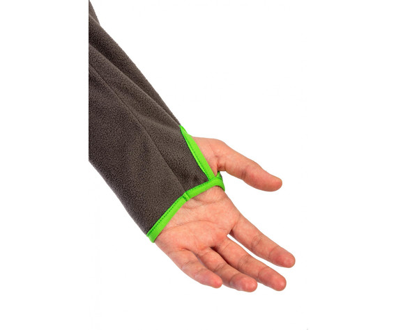 Фото: “Толстовка Тах, флис 150гр, серый с зеленым”, купить в интернет магазине