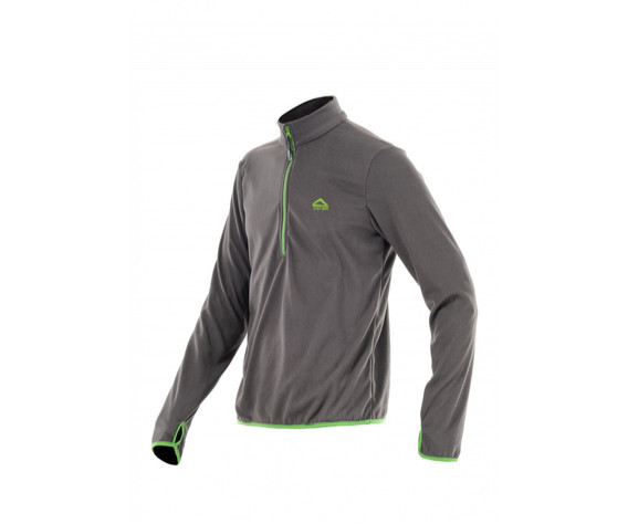 Фото: “Толстовка Тахо, флис 150гр, серый с зеленым”, купить в интернет магазине