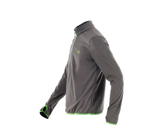 Фото: “Толстовка Тахо, флис 150гр, серый с зеленым”, купить в интернет магазине