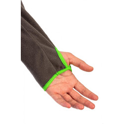 Фото: “Толстовка Тахо, флис 150гр, серый с зеленым”