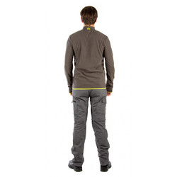 Фото: “Толстовка Тахо, флис 150гр, серый с лимонным”