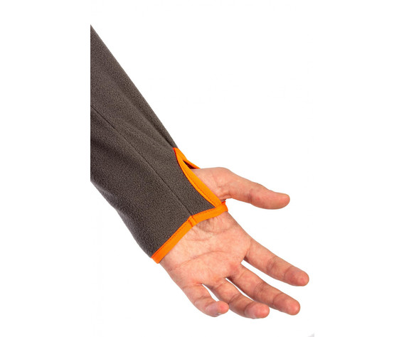 Фото: “Толстовка Тахо, флис 150гр, серый с оранжевым”, купить в интернет магазине