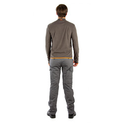 Фото: “Толстовка Тахо, флис 150гр, серый с оранжевым”