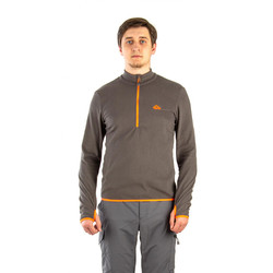 Фото: “Толстовка Тахо, флис 150гр, серый с оранжевым”, купить в интернет магазине