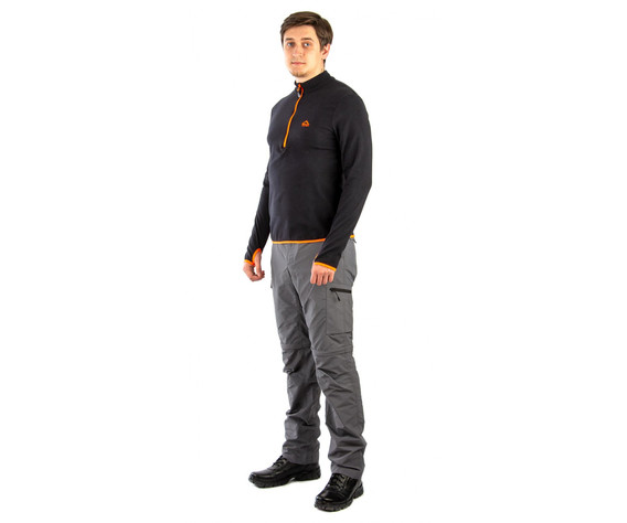 Фото: “Толстовка Тахо, флис 150гр, темно-синий с оранжевым”, купить в интернет магазине