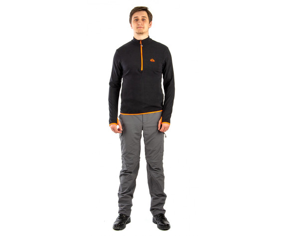 Фото: “Толстовка Тахо, флис 150гр, темно-синий с оранжевым”, купить в интернет магазине