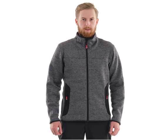 Фото: “Толстовка Фьорд, вязанка, серый”, купить в интернет магазине