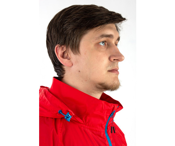 Фото: “Фокс ветровка влагозащитная, нейлон, красный”, купить в интернет магазине