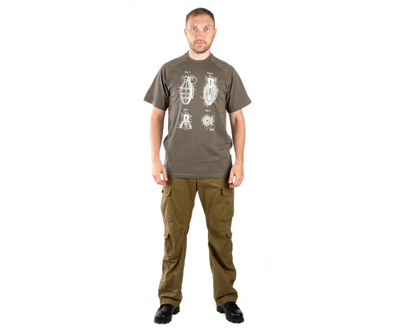 Фото: “Футболка 7.62 Grenade, хлопок, олива”, купить в интернет магазине