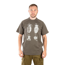 Фото: “Футболка 7.62 Grenade, хлопок, олива”, купить в интернет магазине