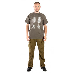 Фото: “Футболка 7.62 Grenade, хлопок, олива”