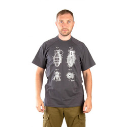 Фото: “Футболка 7.62 Grenade, хлопок, серый”, купить в интернет магазине