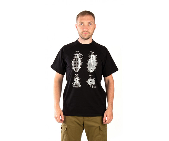 Фото: “Футболка 7.62 Grenade, хлопок, черный”, купить в интернет магазине