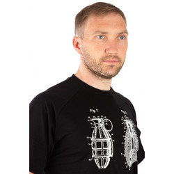 Фото: “Футболка 7.62 Grenade, хлопок, черный”