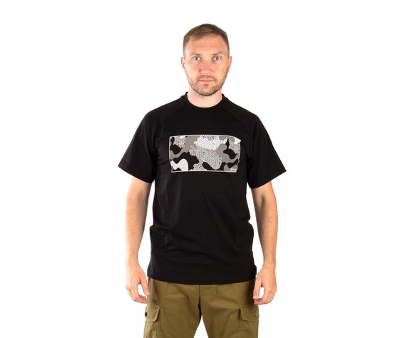 Фото: “Футболка 7.62 Urban Camo, хлопок, черный”, купить в интернет магазине