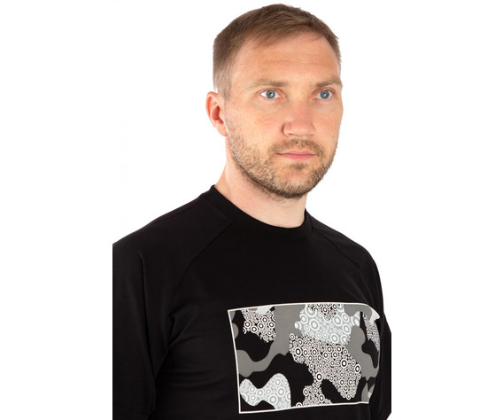 Фото: “Футболка 7.62 Urban Camo, хлопок, черный”, купить в интернет магазине