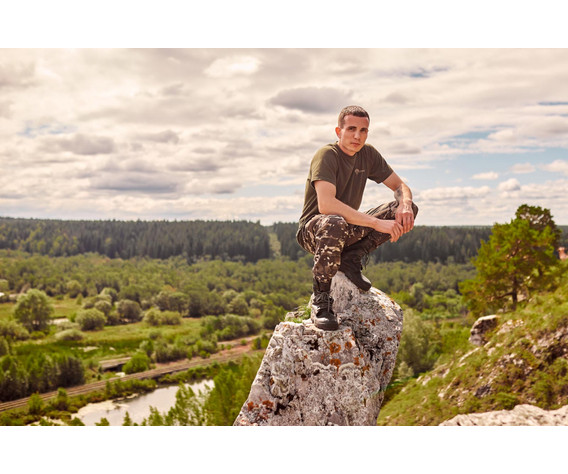 Фото: “Футболка Орион Classic, хлопок, хаки”, купить в интернет магазине