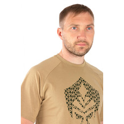 Фото: “Футболка Орион Shield, хлопок, бежевый”