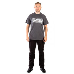 Фото: “Футболка GRAYLING Riverbad, хлопок, графит”