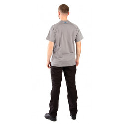 Фото: “Футболка GRAYLING Riverbad, хлопок, серый”