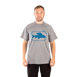 Фото: “Футболка GRAYLING Siberian Silver, хлопок, серый”, купить в интернет магазине