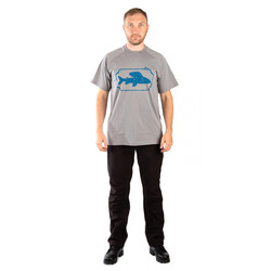 Фото: “Футболка GRAYLING Siberian Silver, хлопок, серый”